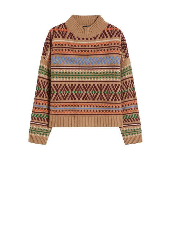 25FW 위켄드막스마라 스웨터 2525366272600 FESTOSO001 DIS JACQUARD