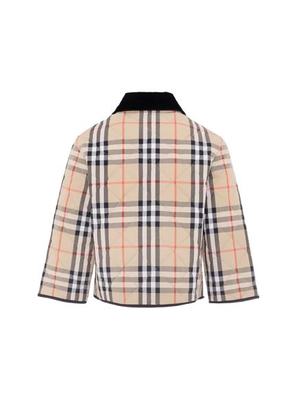 25FW [키즈] 버버리 자켓 8108500 B9368 Sand ip check - BURBERRY
