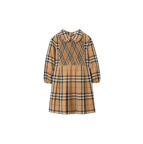 25FW [키즈] 버버리 원피스 8108991 B9368 Sand ip check