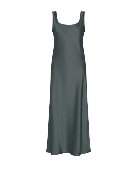 25FW 마렐라 모노크롬 미디 원피스 2523226015200 LARVA002 Green