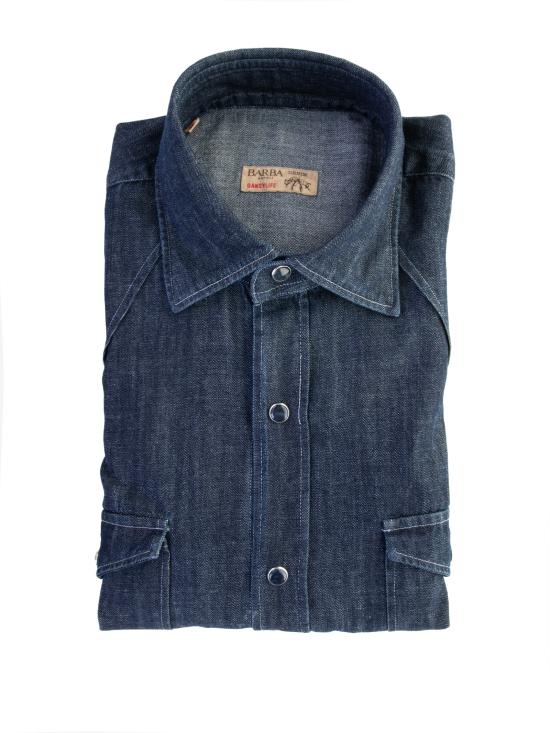 25FW 발바 데님 셔츠 50251 Denim