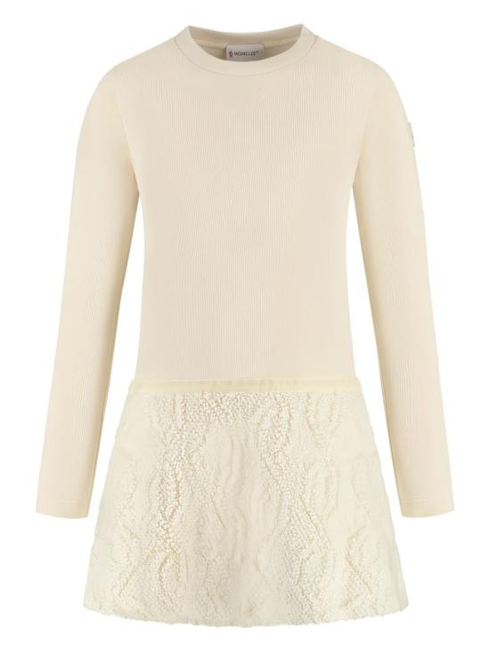 25FW [키즈] 몽클레어 원피스 K29548I00011 899PS050 White