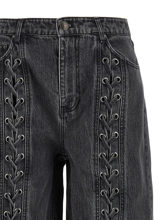 26SS 로테이트 바이 크리스텐슨 데님 팬츠 114997256256 Black - ROTATE BY BIRGERCHRISTENSEN