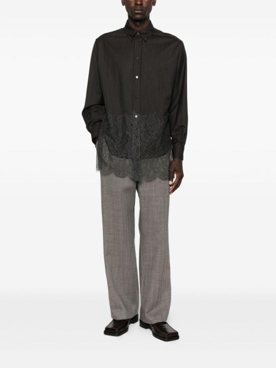 25FW 펜디 셔츠 FS1332 AVK1F0DHP Brown - FENDI