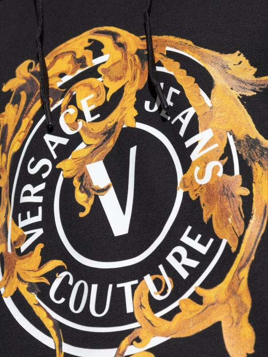 25FW 베르사체 긴팔 티셔츠 79GAIE01 CF02EG89 Black - VERSACE