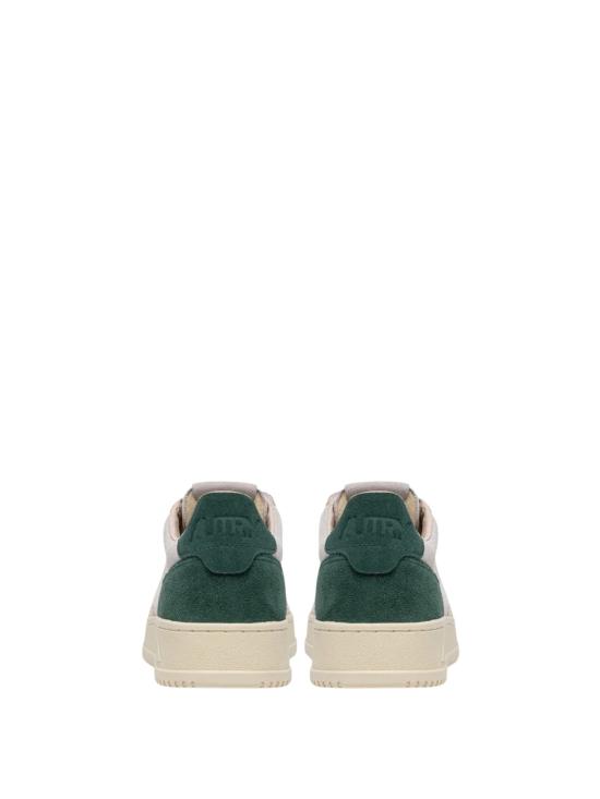 25FW 오트리 메달리스트 로우 레더 스니커즈 AULW TS19 Green - AUTRY