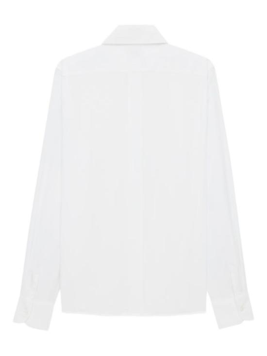 25FW 생로랑 긴팔 셔츠 826821 Y217W9000 White - SAINT LAURENT