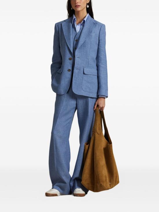 25FW 랄프 로렌 수트 자켓 211971396 001 Blue - RALPH LAUREN