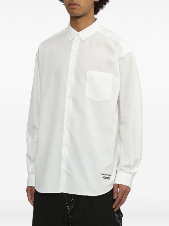 25FW 꼼데가르송 긴팔 셔츠 HPB102051 3WHITE White - COMME DES GARCONS