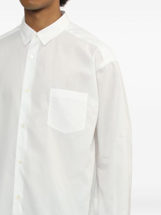 25FW 꼼데가르송 긴팔 셔츠 HPB102051 3WHITE White - COMME DES GARCONS