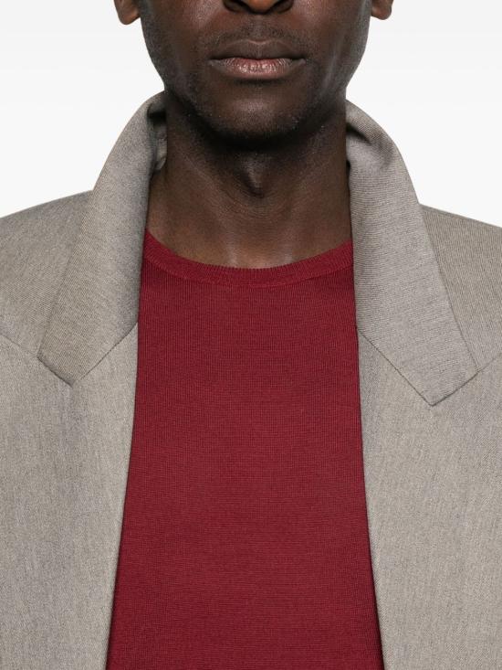 25FW 존스메들리 스웨터 LUNDY WOOLFRED Red - JOHN SMEDLEY