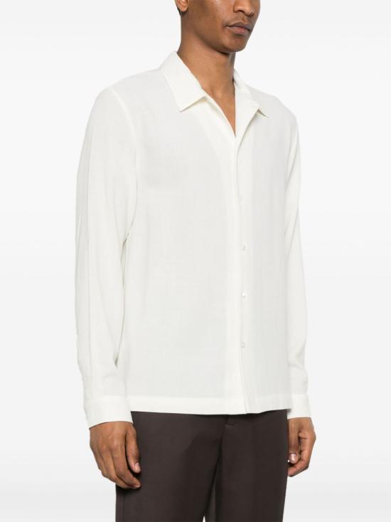 25FW 세퍼 긴팔 셔츠 SENSE OFFWHITECREPE White - SEFR