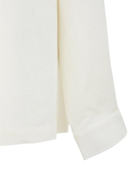 25FW 세퍼 긴팔 셔츠 SENSE OFFWHITECREPE White - SEFR