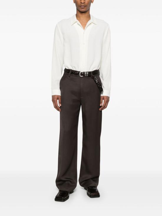 25FW 세퍼 긴팔 셔츠 SENSE OFFWHITECREPE White - SEFR