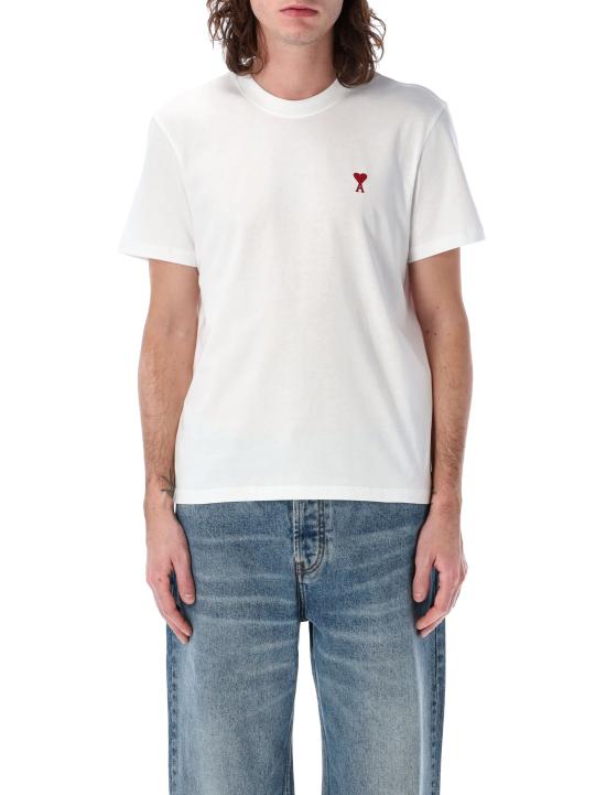 26SS 아미 반팔 티셔츠 BFUTS035724 100 Bianco