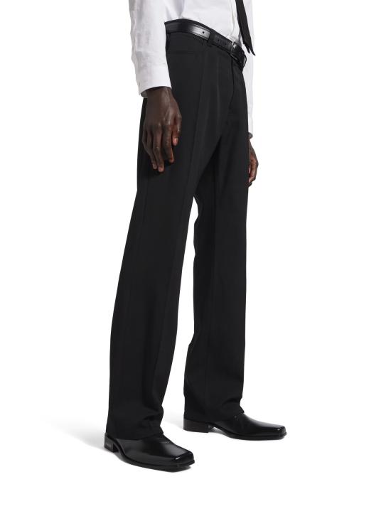 25FW 발렌시아가 스트레이트 팬츠 850705 TJT211000 Black - BALENCIAGA