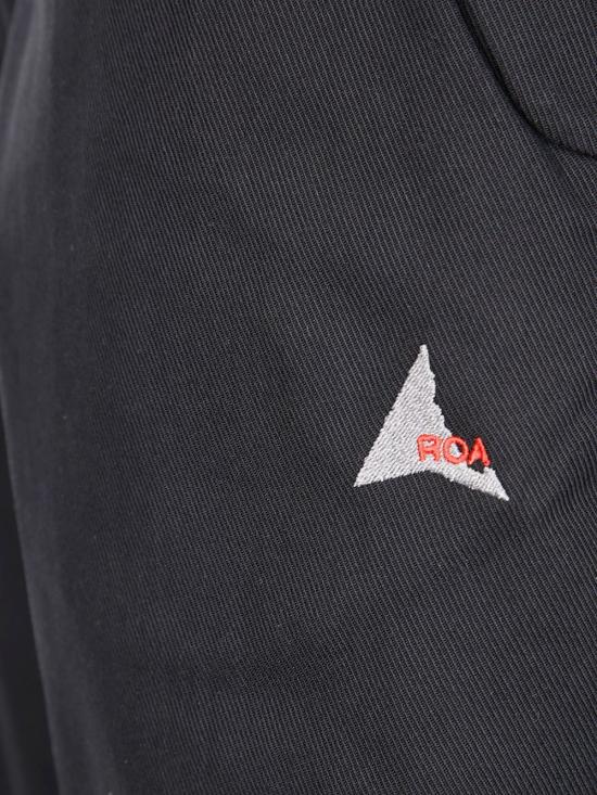 25FW 로아 스트레이트 팬츠 RBMW0380FA267 BLK0001 Black - ROA