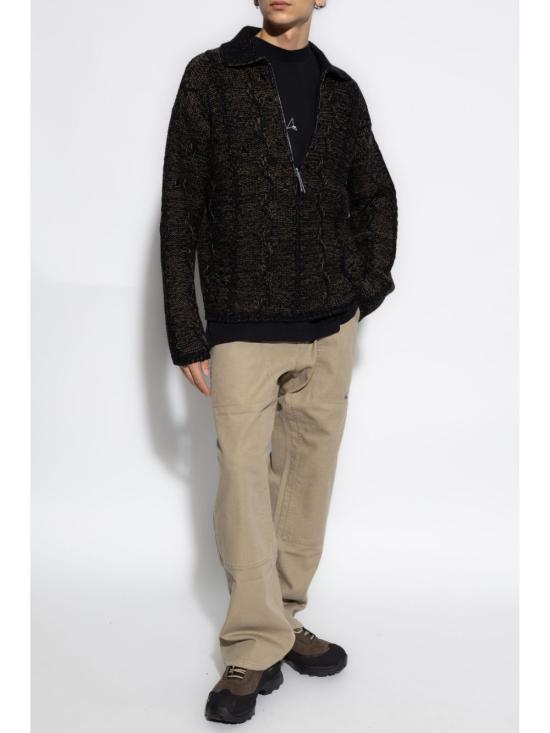 25FW 로아 반팔 티셔츠 RBMW0254JY22 BLK0001 Black - ROA