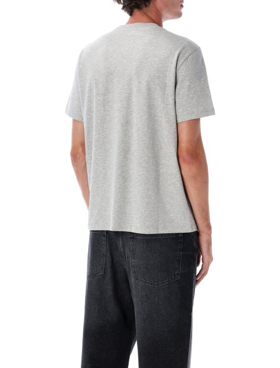 26FW 아미 스몰 하트 로고 라이트 코튼 저지 티셔츠 HTS346724 0951 Grigio - AMI