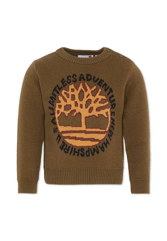 24FW [키즈] 팀버랜드 트레이닝 상의 T60263 64J GREEN