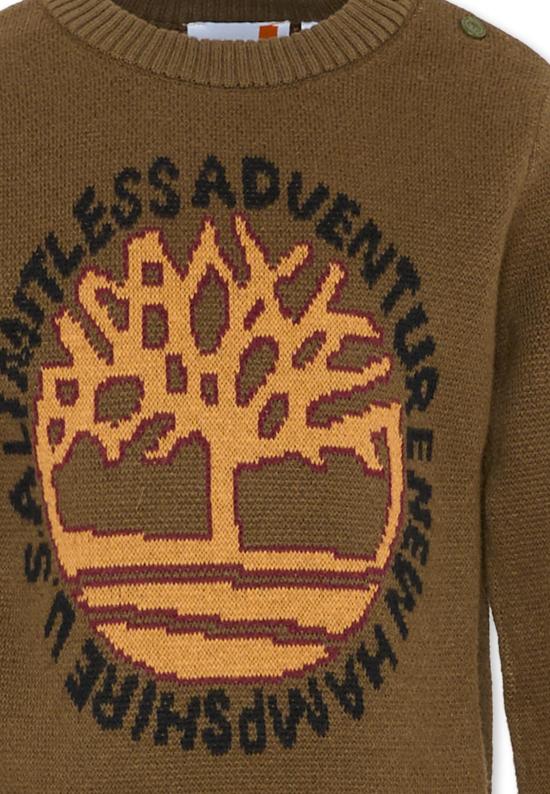 24FW [키즈] 팀버랜드 트레이닝 상의 T60263 64J GREEN - TIMBERLAND