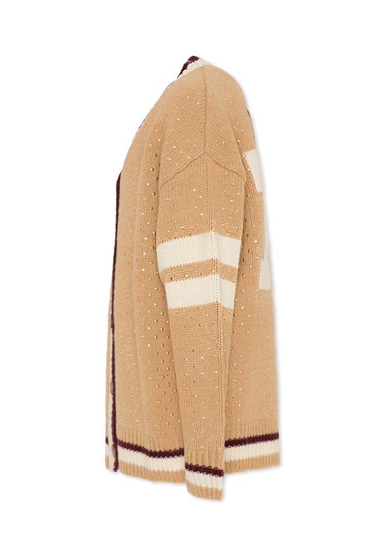 25FW [키즈] 엠에스지엠 가디건 F5MSJGCA081 MS049 BEIGE - MSGM