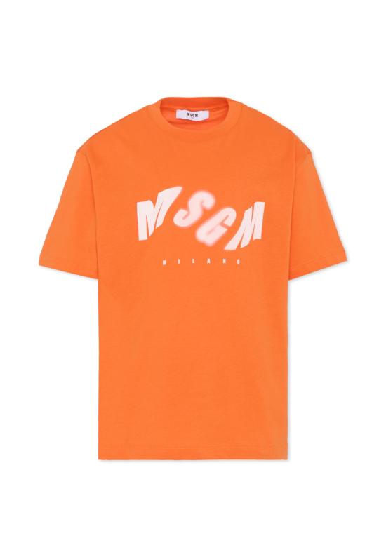 25FW [키즈] 엠에스지엠 티셔츠 F5MSJBTH299 030 ORANGE