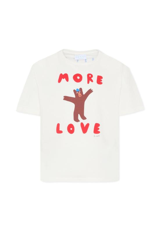 25FW [키즈] 구찌 티셔츠 835229 XJHFO 9214 WHITE