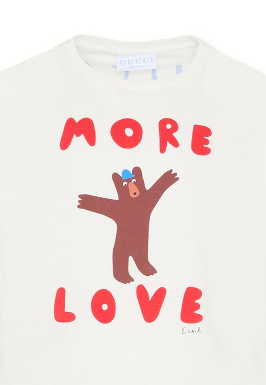 25FW [키즈] 구찌 티셔츠 835229 XJHFO 9214 WHITE - GUCCI