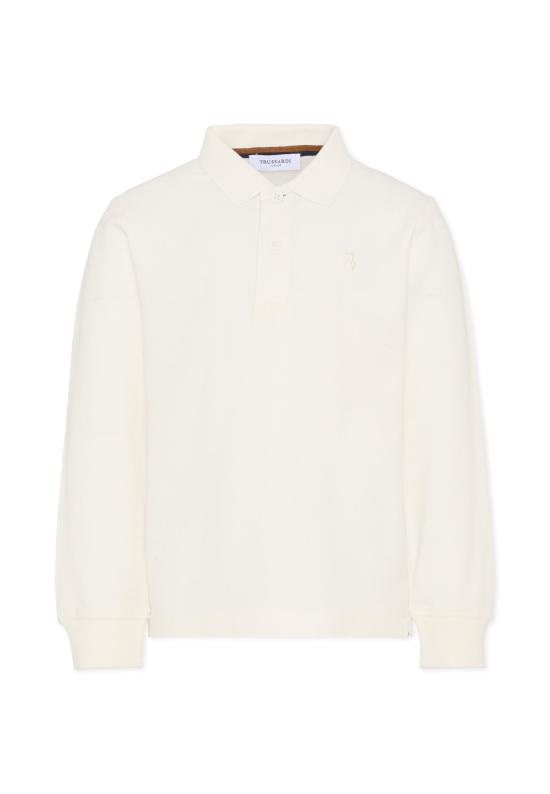 25FW [키즈] 트루사르디 폴로 셔츠 TBA25013PO OFF WHITE IVORY