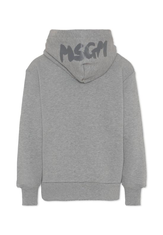 25FW [키즈] 엠에스지엠 트레이닝 상의 F5MSJUZH002 104 GREY - MSGM