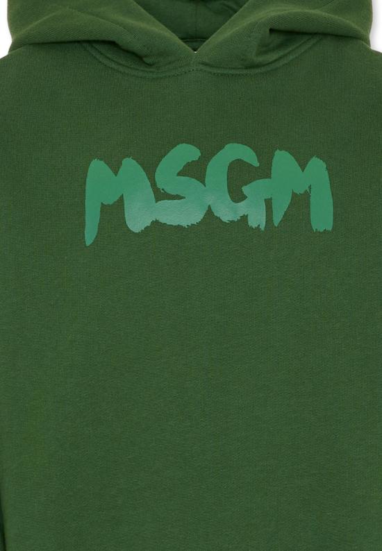 25FW [키즈] 엠에스지엠 니트/스웻셔츠 F5MSJUHS021 MS039 GREEN - MSGM