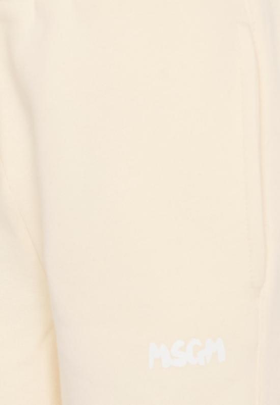 25FW [키즈] 엠에스지엠 스트레이트 팬츠 F5MSJUFP023 013 IVORY - MSGM