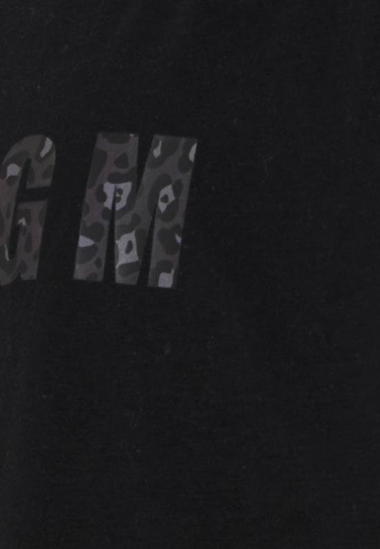 25FW [키즈] 엠에스지엠 티셔츠 F5MSJGTH141 110 BLACK - MSGM