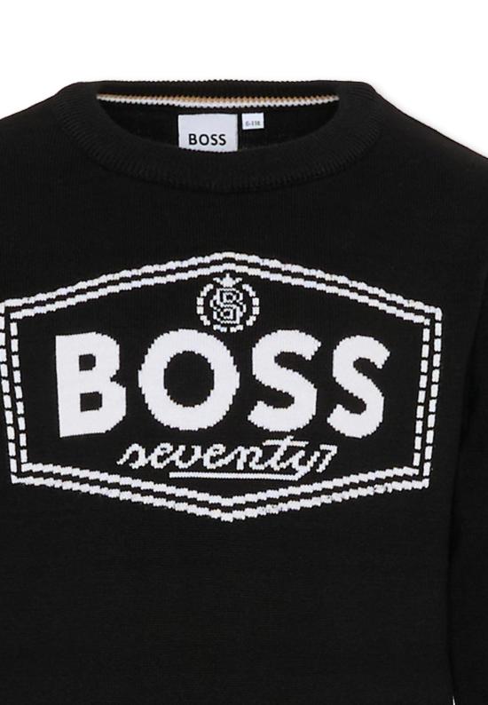 24FW [키즈] 보스 트레이닝 상의 J51182 09B BLACK - BOSS