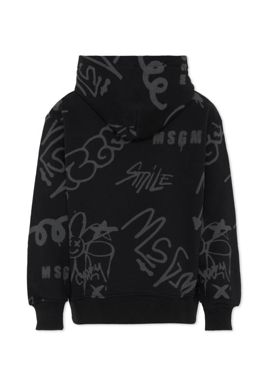 25FW [키즈] 엠에스지엠 니트/스웻셔츠 F5MSJBHS246 110 BLACK - MSGM