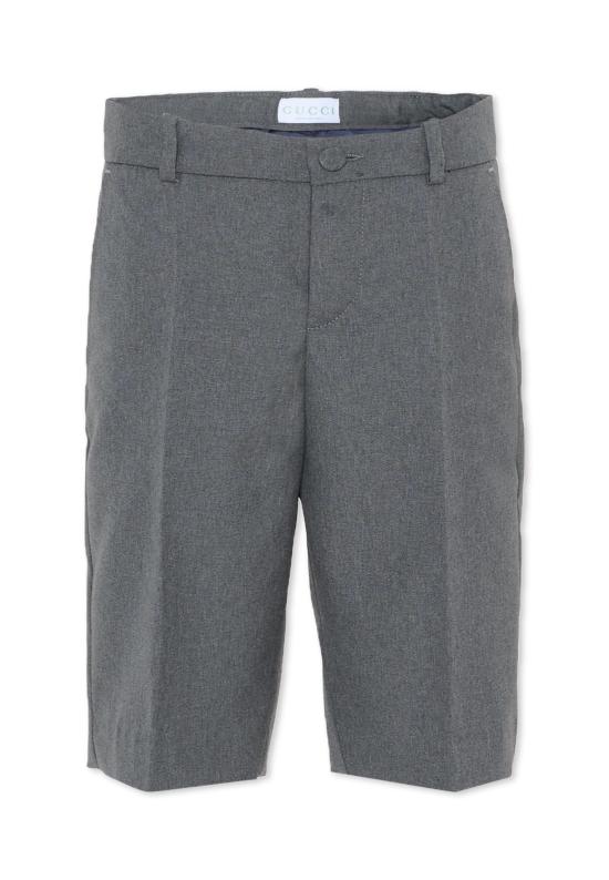 25FW [키즈] 구찌 쇼츠/버뮤다 831743 XWA1Z 1401 GREY