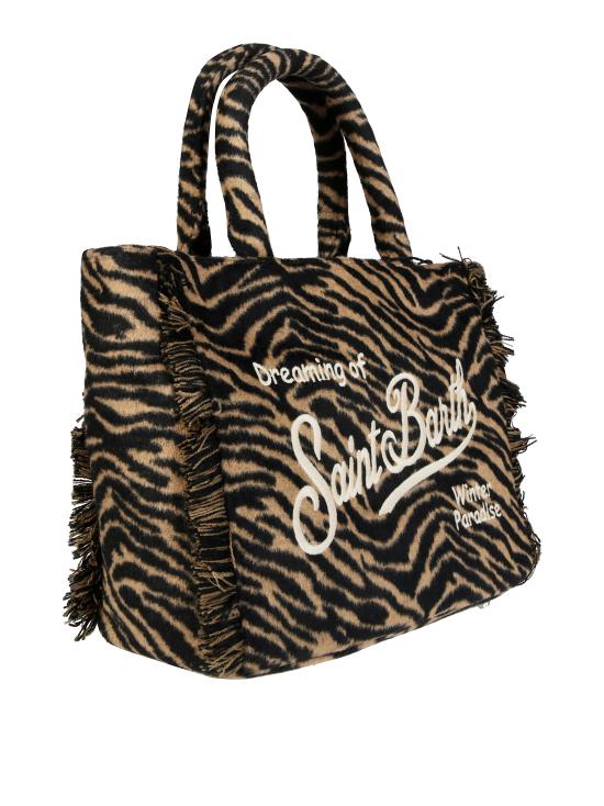 25FW [키즈] 세인트바쓰 숄더백 COL0037 01322I ZEBRA 18 EMB BEIGE - MC2 SAINT BARTH