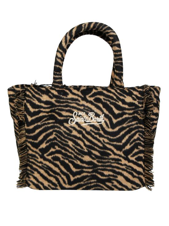 25FW [키즈] 세인트바쓰 숄더백 COL0037 01322I ZEBRA 18 EMB BEIGE - MC2 SAINT BARTH