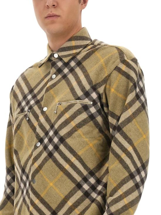  버버리 긴팔 셔츠 8076470 B7363 Neutrals - BURBERRY