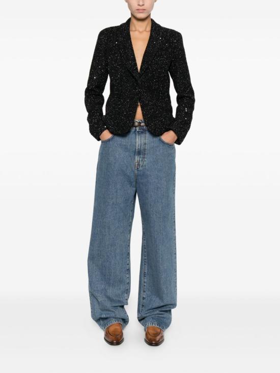 25FW 엠포리오 아르마니 수트 자켓 EW000115 TE16661FC050 Black - EMPORIO ARMANI