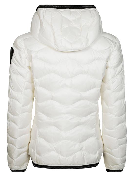 25FW 블라우어 숏패딩 25WBLDC03095006047 100BI BIANCO - BLAUER