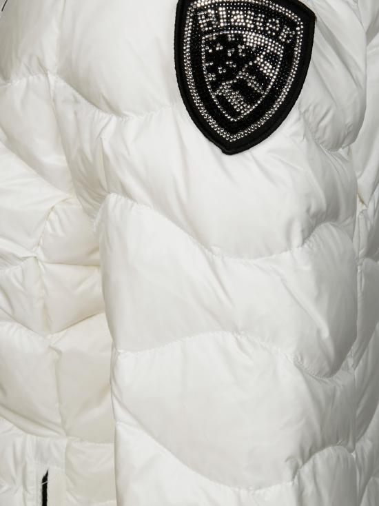 25FW 블라우어 숏패딩 25WBLDC03095006047 100BI BIANCO - BLAUER