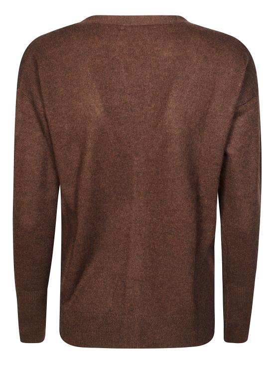 25FW 앱솔루트 캐시미어 가디건 ACF202394C GIUSEPPA BROWNIE MARRONE - ABSOLUT CASHMERE