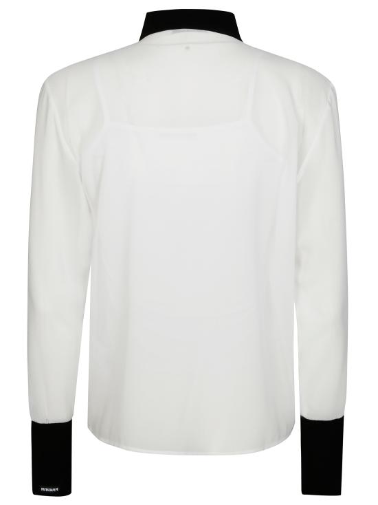 25FW [키즈] 파트리지아페페 셔츠 7C0271 A643 F2NS BIANCO NERO - PATRIZIA PEPE