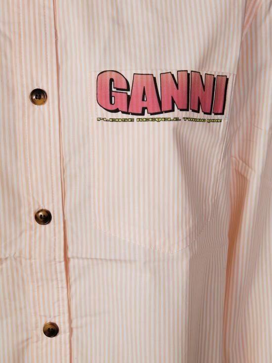 25FW 가니 셔츠 W0898 973 ROSA - GANNI