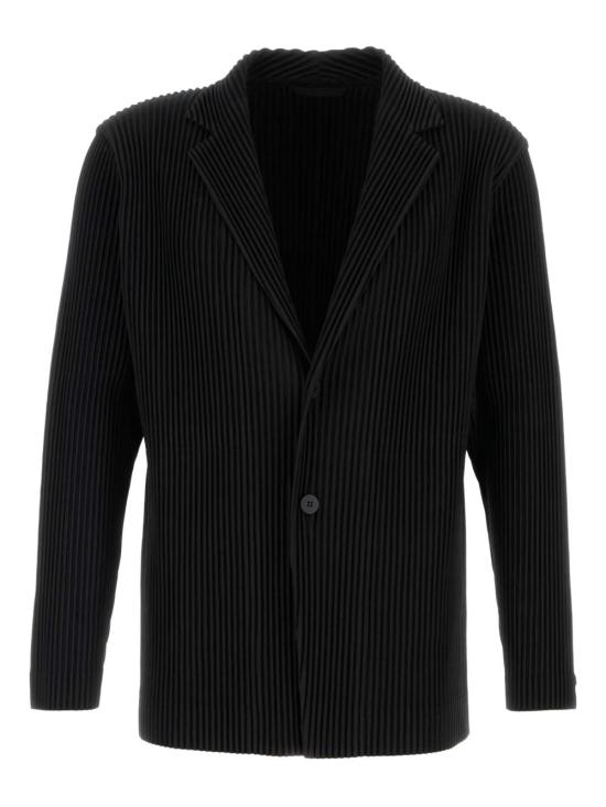 25FW 옴므 플리세 이세이 미야케 수트 자켓 HP58JD150 Black