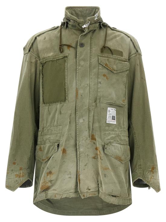 25FW 메종 미하라 야스히로 자켓 J15BL171KHAKI