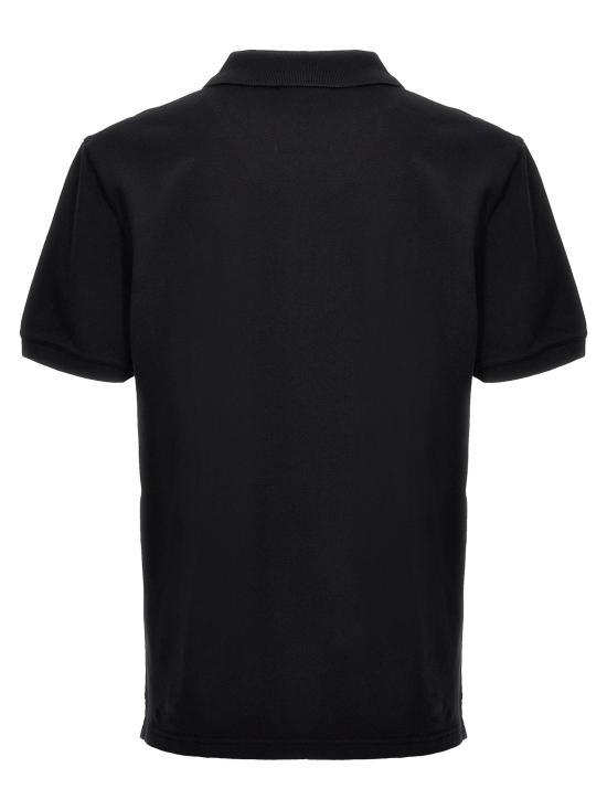 25FW 메종키츠네 폭스 헤드 레귤러 폴로 티셔츠 PM00209KP0002P199 - MAISON KITSUNE