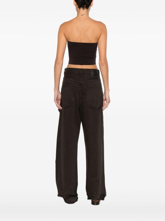 25FW 월포드 민소매 티셔츠 57202 4870 Brown - WOLFORD